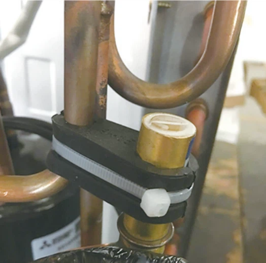 Componente De Borracha Com Dois Furos factory